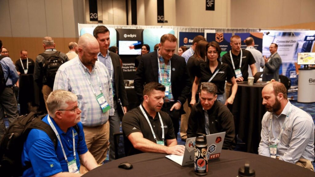 Data center professionals collaborating on infrastructure projects in emerging hubs